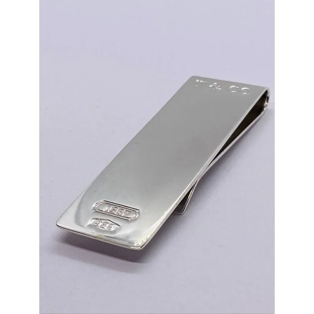 Tiffany & Co 1837 Money Clip Sterling Silver 925